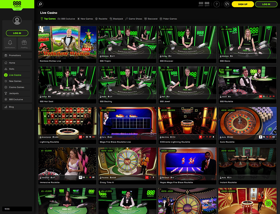 Review of the 888casino Online Platform in the UK