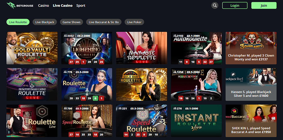 Review of the BetGrouse Casino Online Platform in the UK