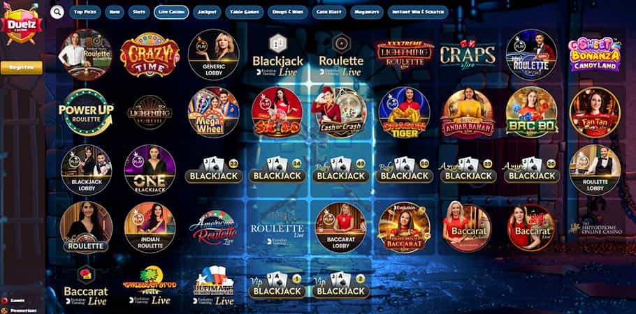 Review of the Duelz Casino Online Platform in the UK