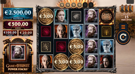 The Game of Thrones Online Slot Game