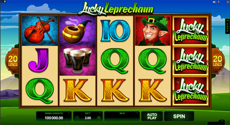 The Lucky Leprechaun Online Slot Game