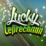 Logo of the Lucky Leprechaun slot game