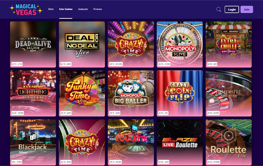Review of the Magical Vegas Casino Online Platform in the UK