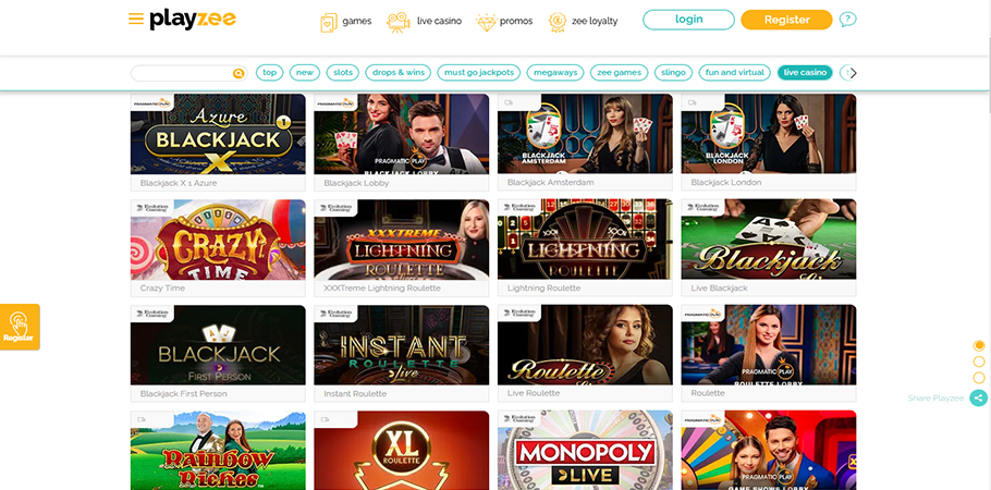 Review of the Playzee Casino Online Platform in the UK