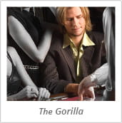 The Gorilla makes the big money for the team, playing the highest stakes